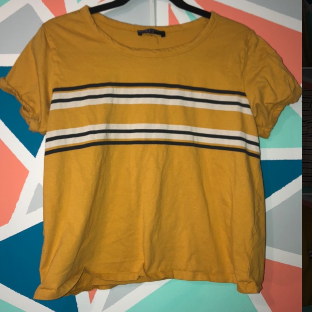 Short Sleeve Stripe Tee